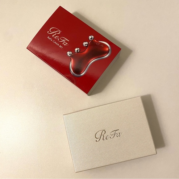 ReFa CAXA M1 Facial Sculpting Tool — Red — NEW IN BOX — SOLD OUT - Picture 2 of 12
